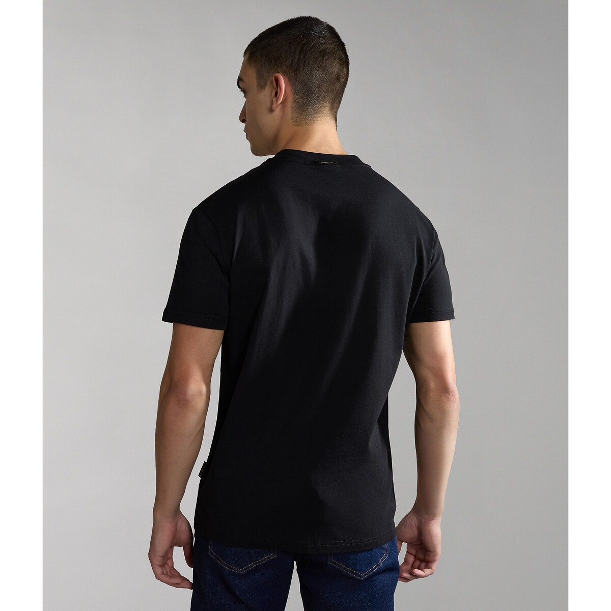 T-shirt manches courtes Bollo noir, NAPAPIJRI
