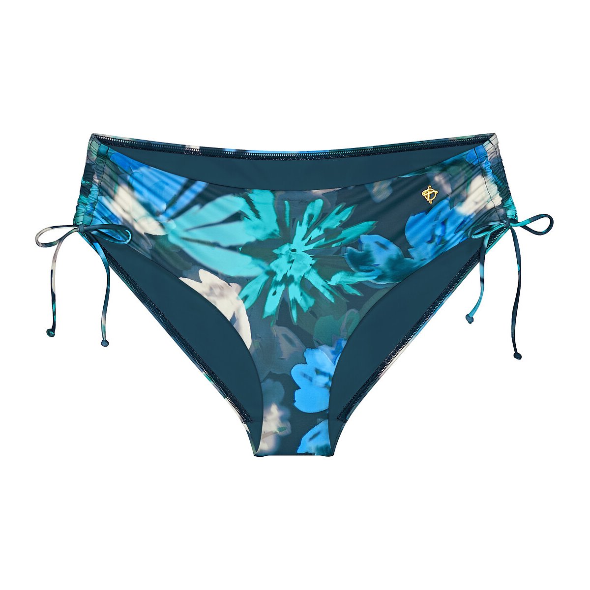 Summer Flowers Bikini Bottoms floral print/blue background, TRIUMPH