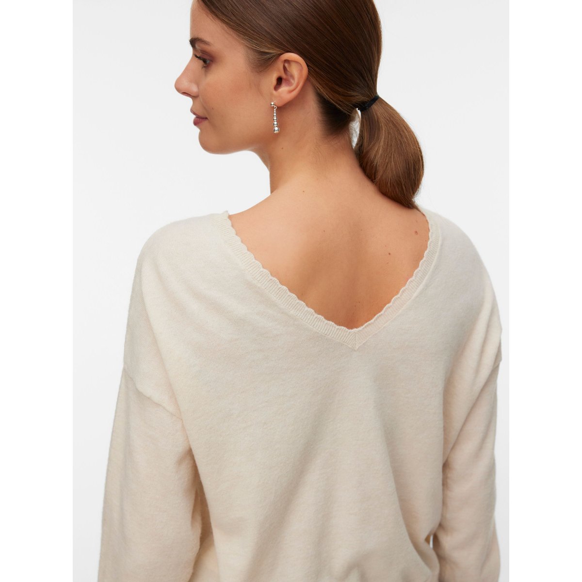Pull En Maille birch, VERO MODA