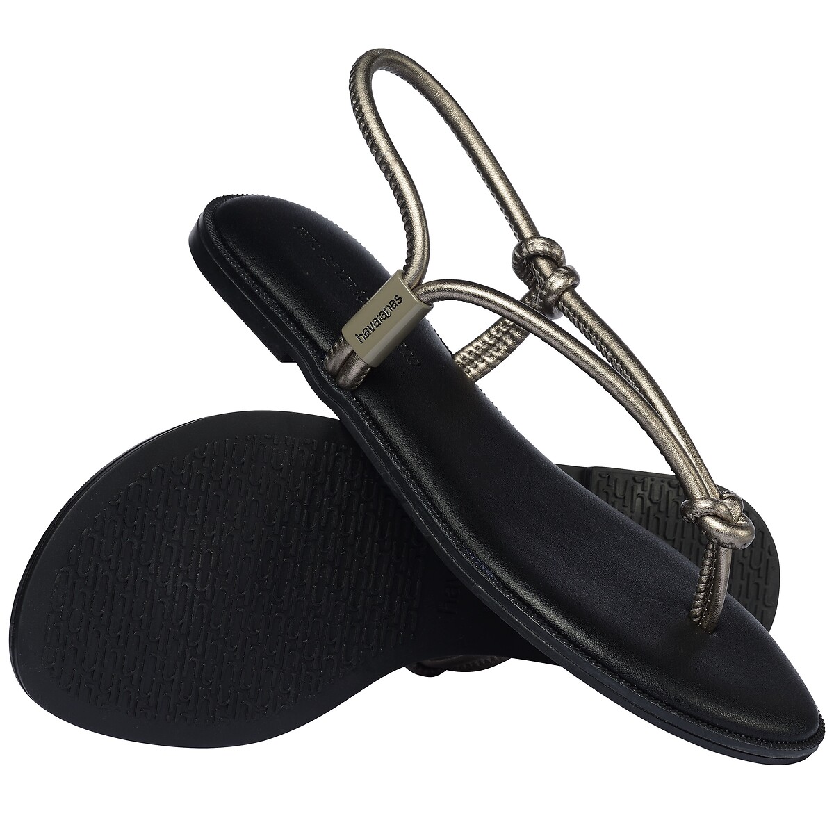 Sandales Una Açai noir, HAVAIANAS
