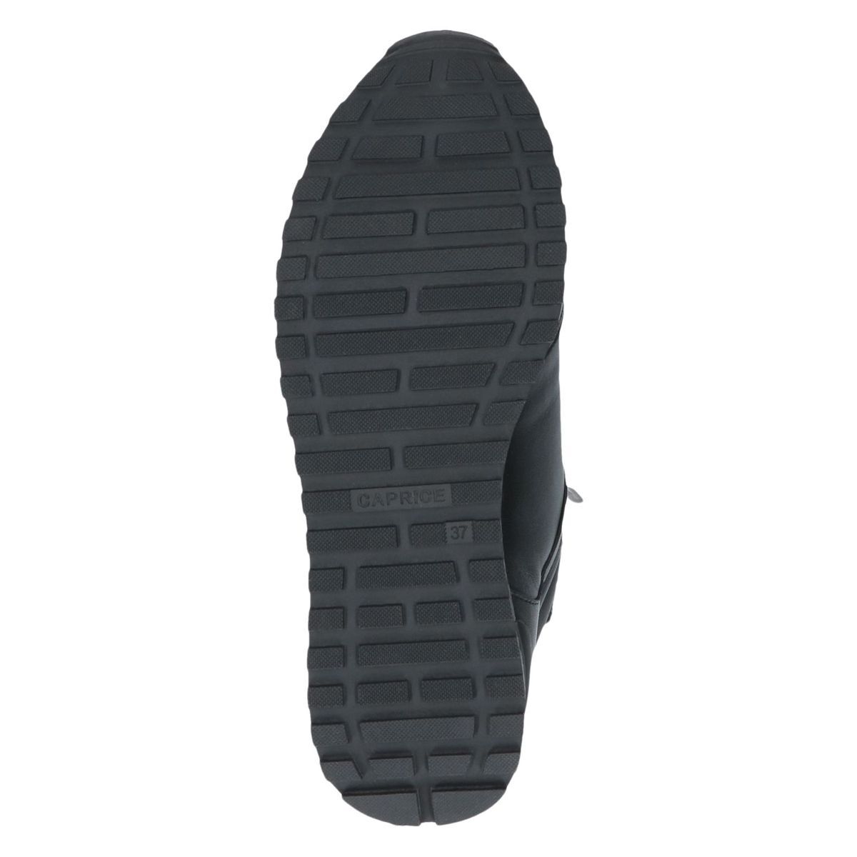 Basket en cuir noir nappa, CAPRICE