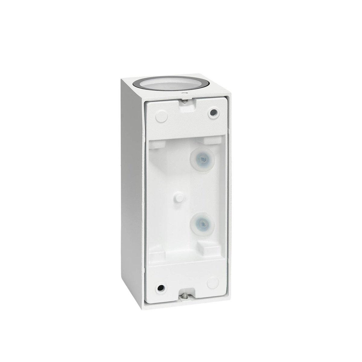 Applique extérieure en aluminium moderne blanc, PRIOS