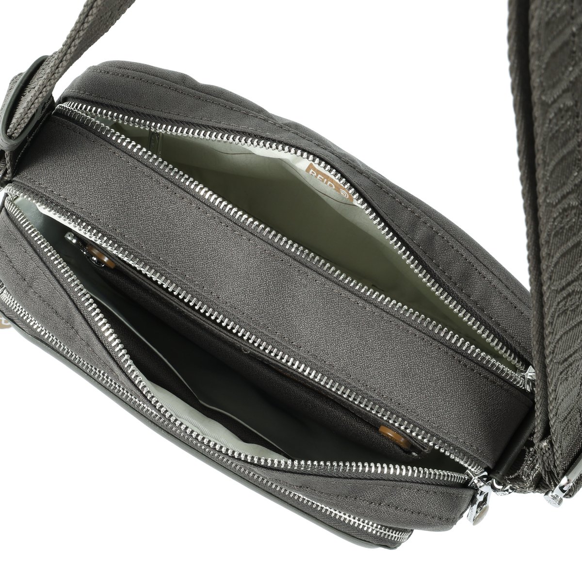 Sac bandoulière moyen organisé sécurisé black ink, HEDGREN