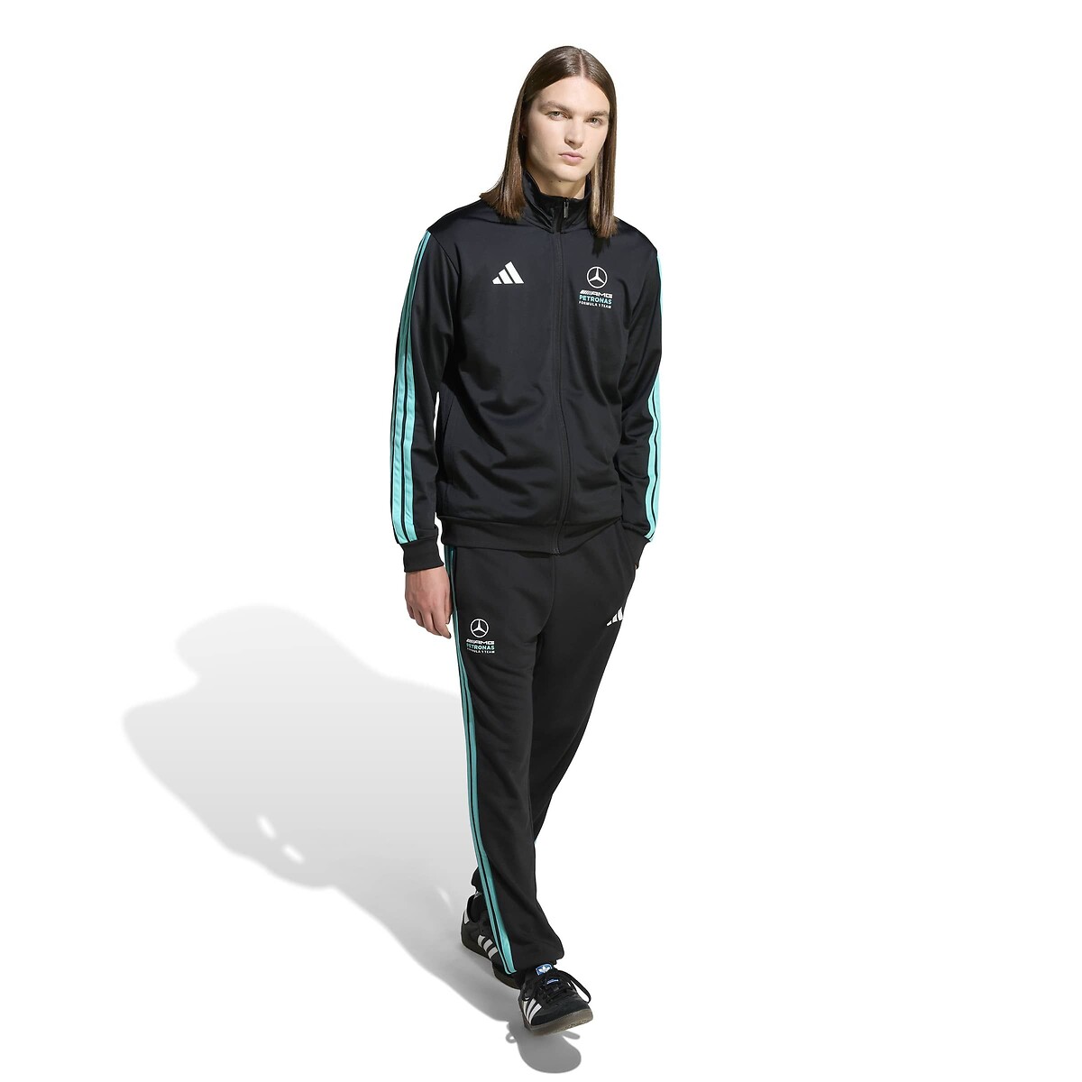 Pantalon d'entraînement MERCEDES noir, adidas Performance