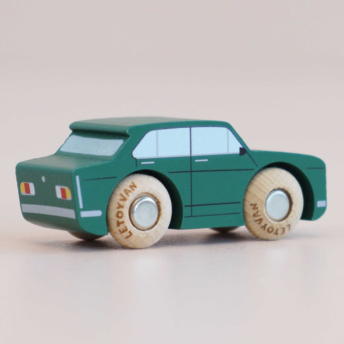 Voiture Tommy No 3 vert, LE TOY VAN