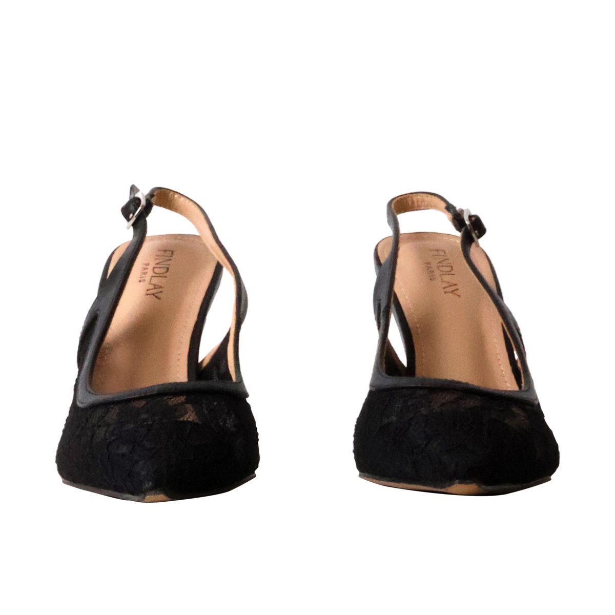 Escarpin à Talon Paris noir, ENZA NUCCI