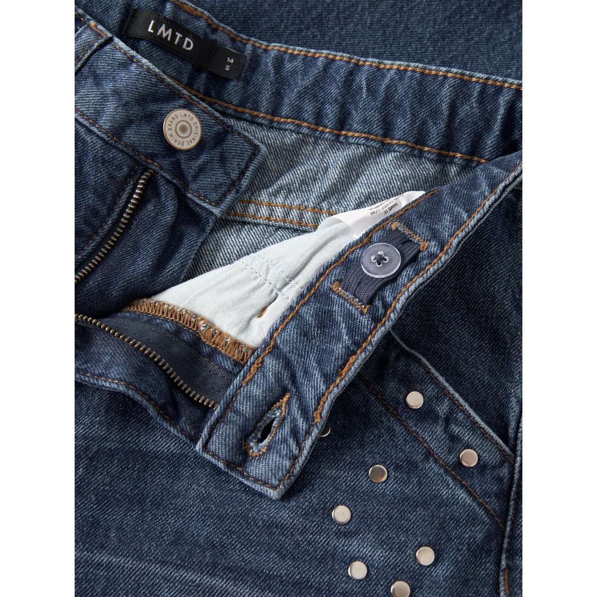 Jean bleu - dark blue denim1, NAME IT