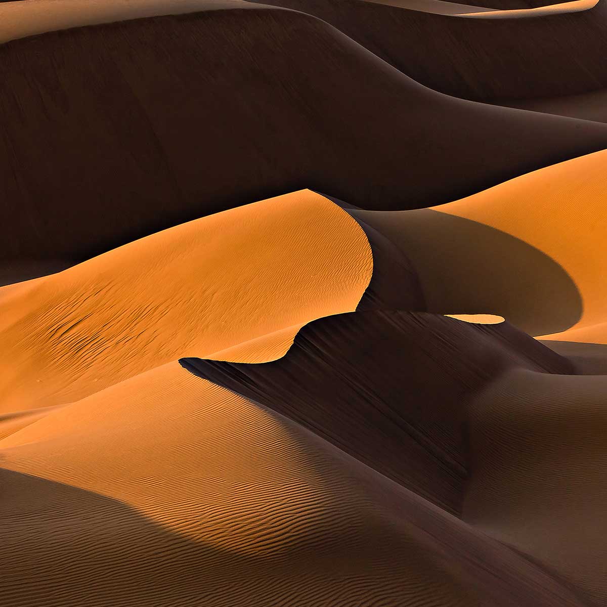 Tableau dune d'Iran tableau alu dibond, HEXOA