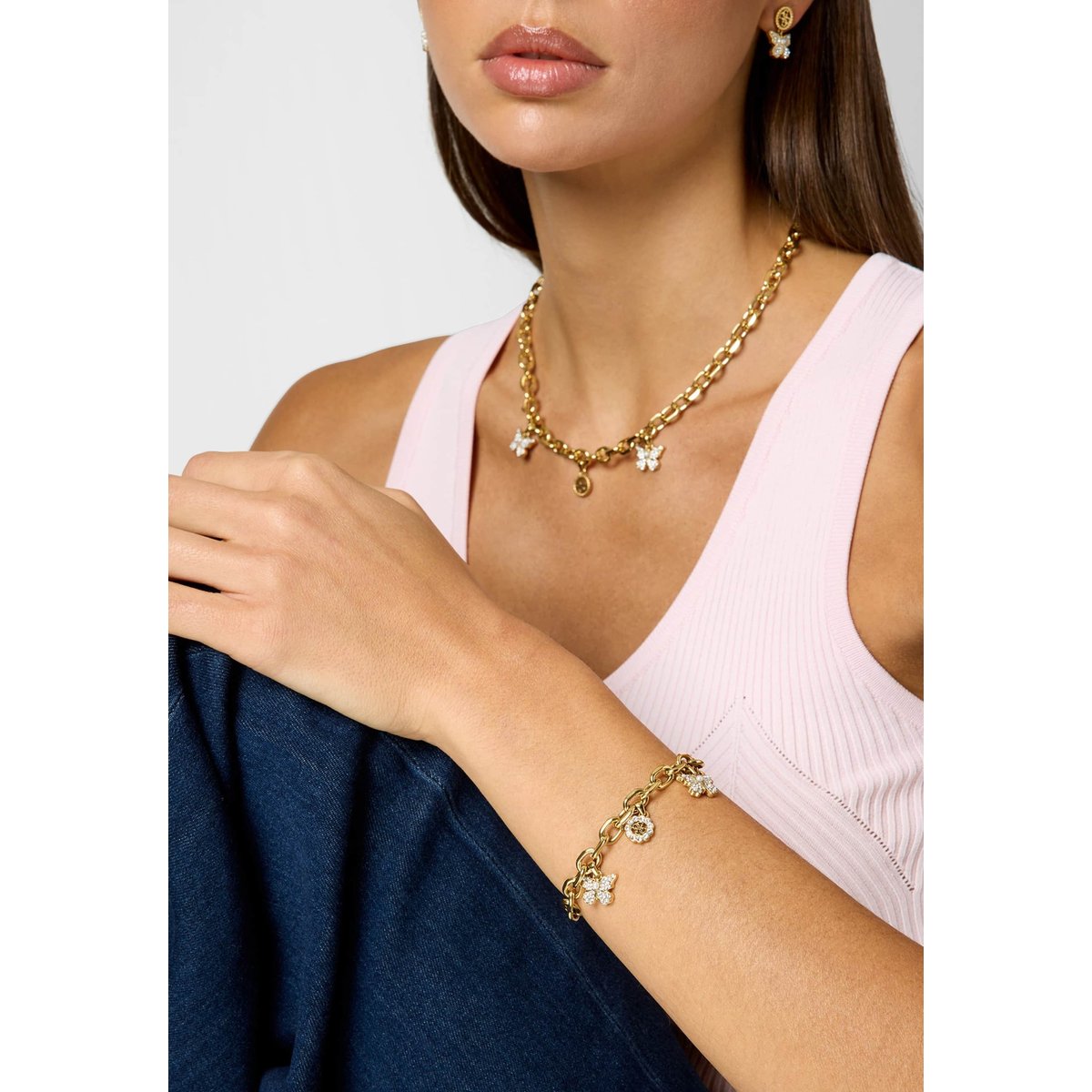 Bracelet Borboleta or, GUESS