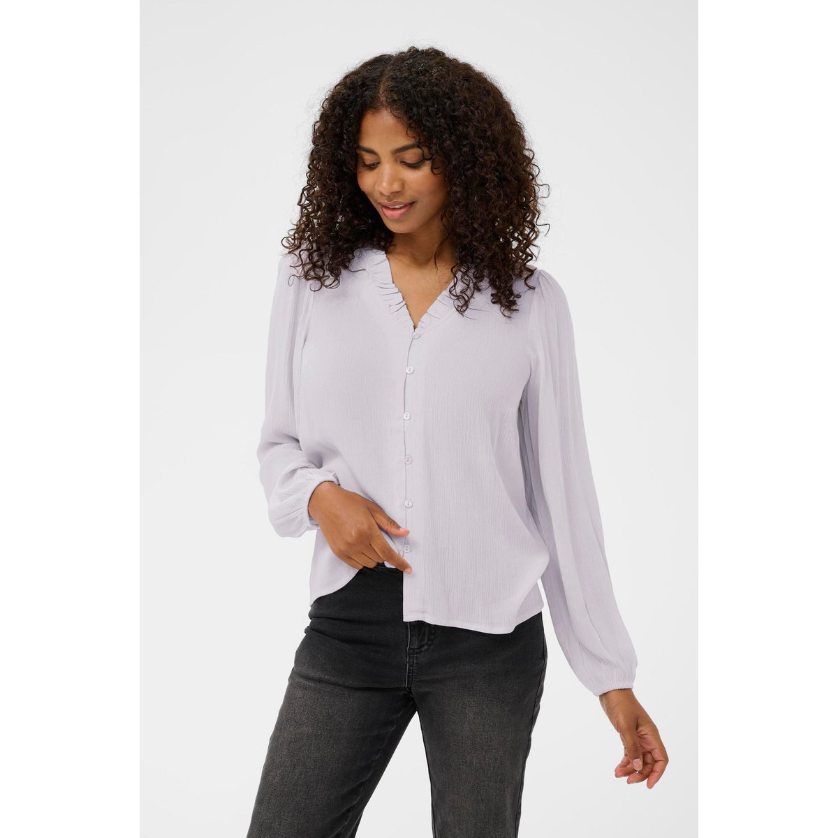 Blouse à manches longues bleu lavender blue, KAFFE