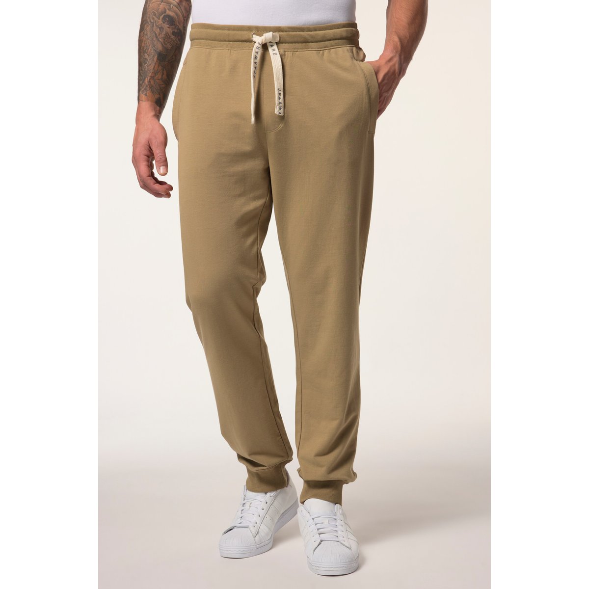 Pantalon en molleton FLEXNAMIC® sable, JP1880