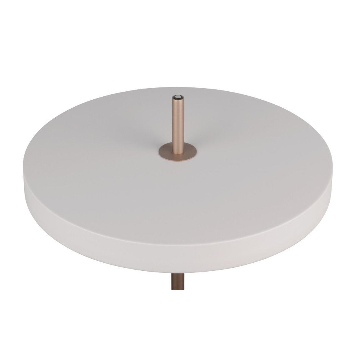 Lampadaire design en métal vintage, KEATON gris, TRIO