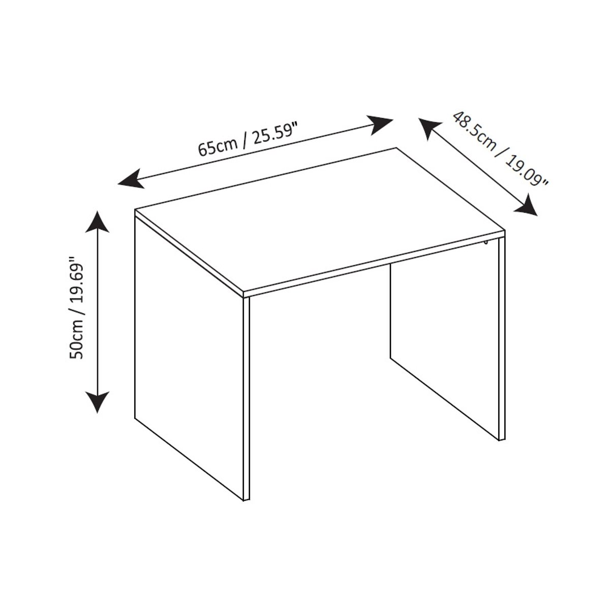Bureau table enfant "Brise" BRISE blanc, PETITE AMELIE