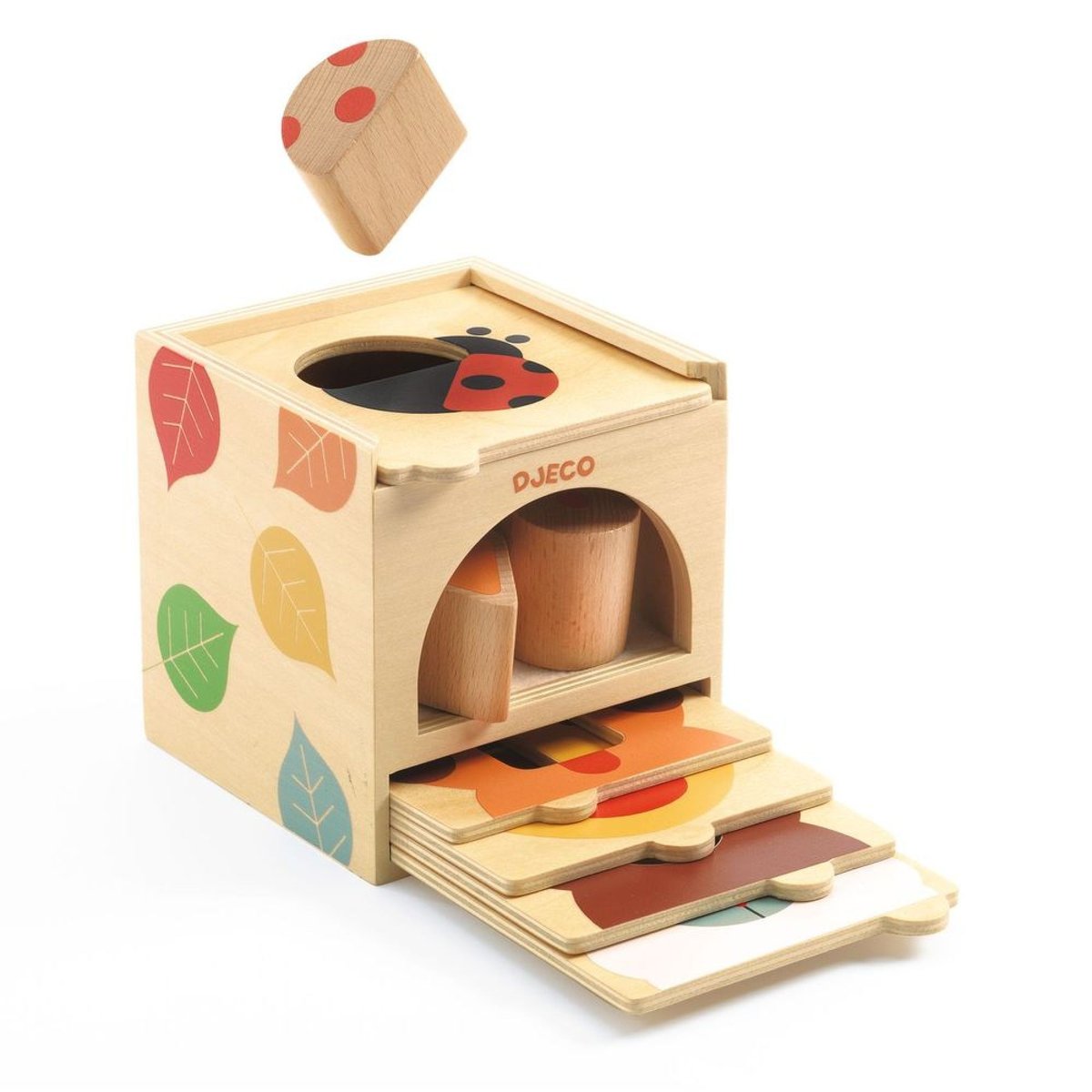 Boîte à formes BoxBasic couleur unique, DJECO