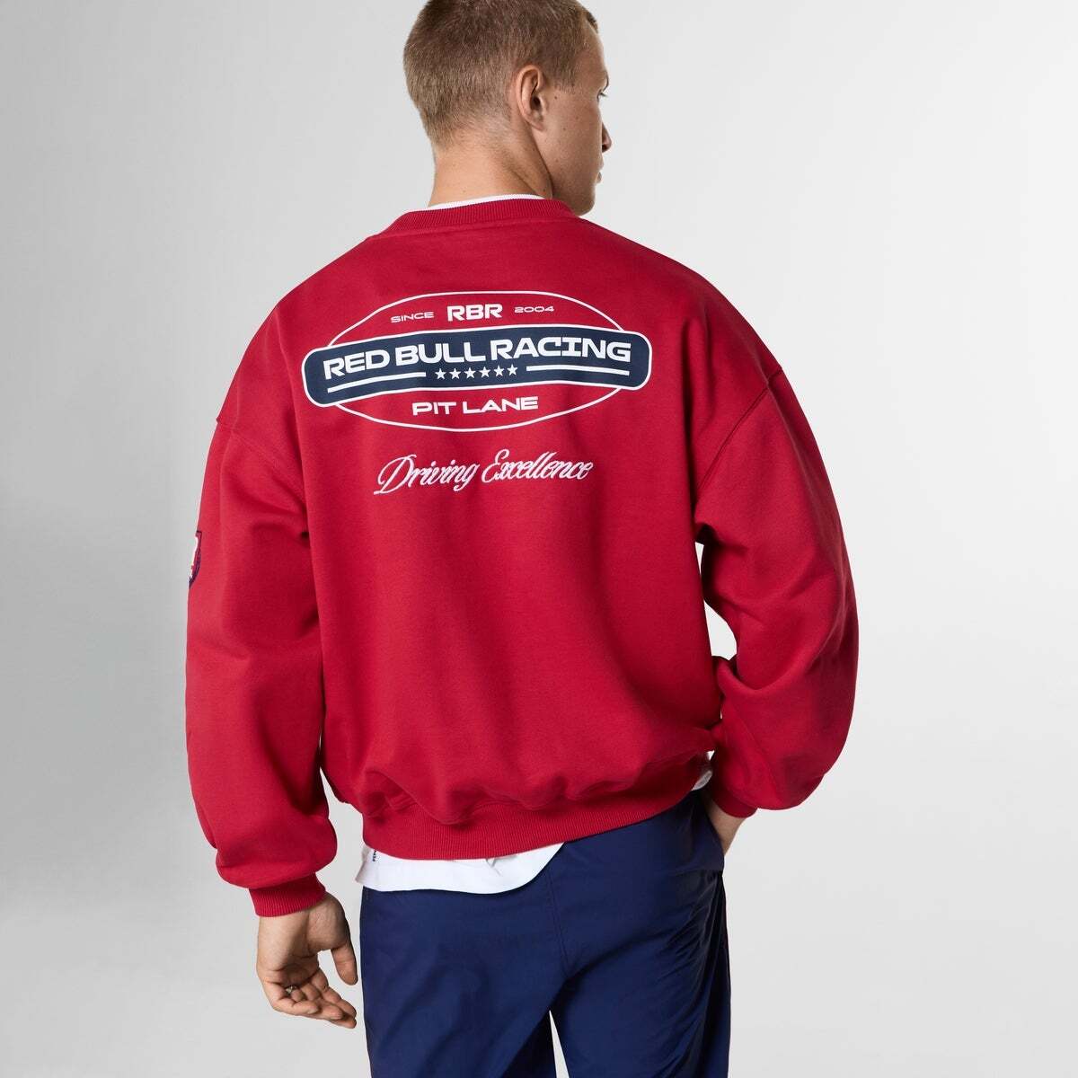 Red Bull Racing Sweat-Shirt À Col Rond Coupe Loose rouge, PEPE JEANS