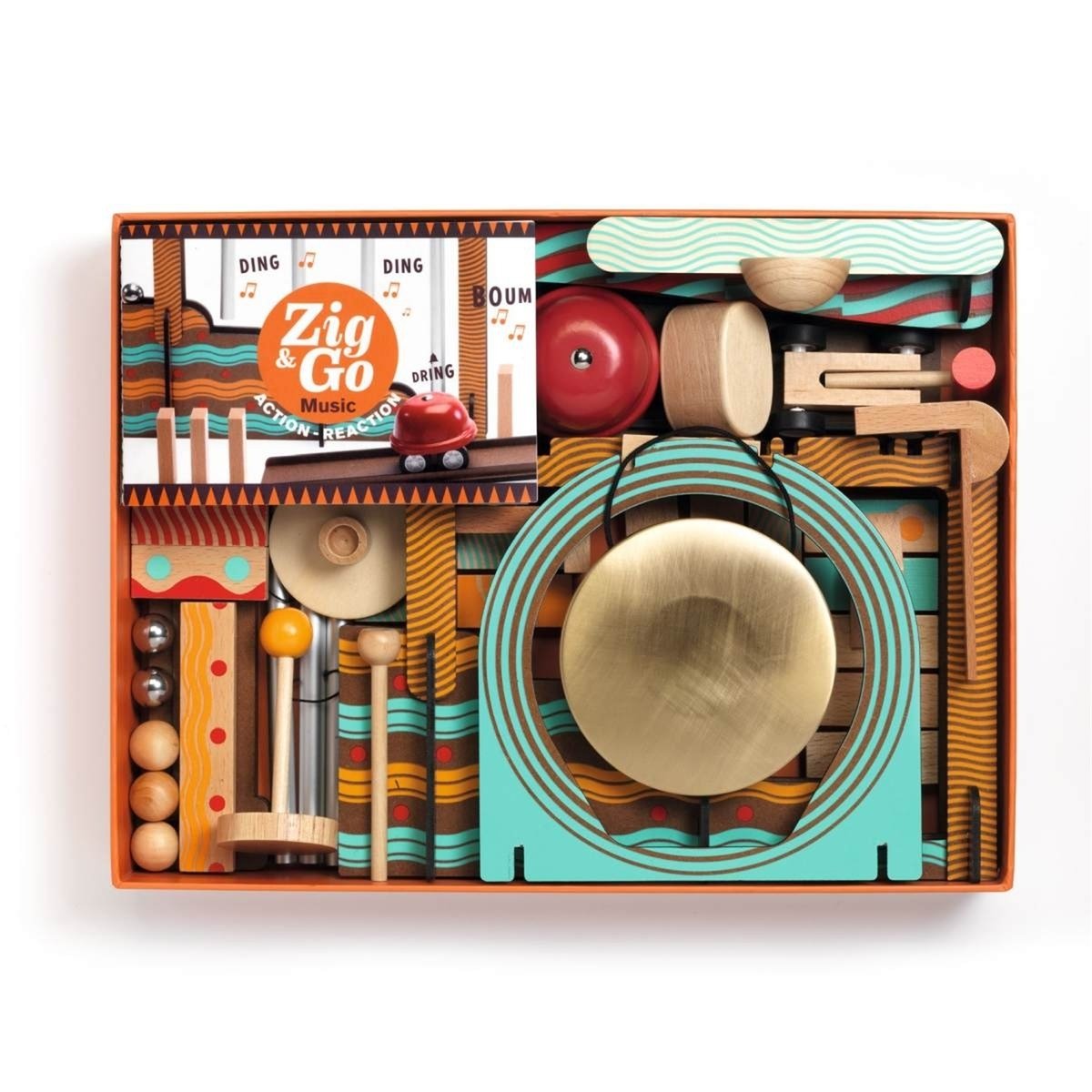 ZIG & GO - Zig & Go - Music - 52 pcs multicolore, DJECO