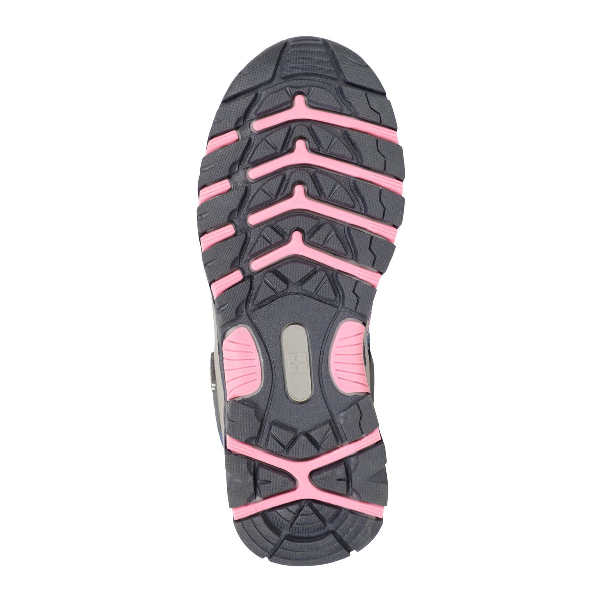 Chaussures de marche imperméables en daim STAMPEDE lilas, MOUNTAIN WAREHOUSE