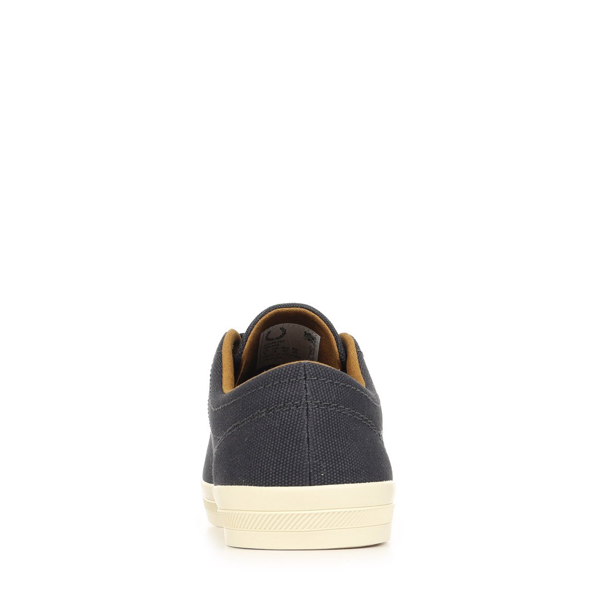 Baskets BASELINE CANVAS anchor grey dark caramel, FRED PERRY