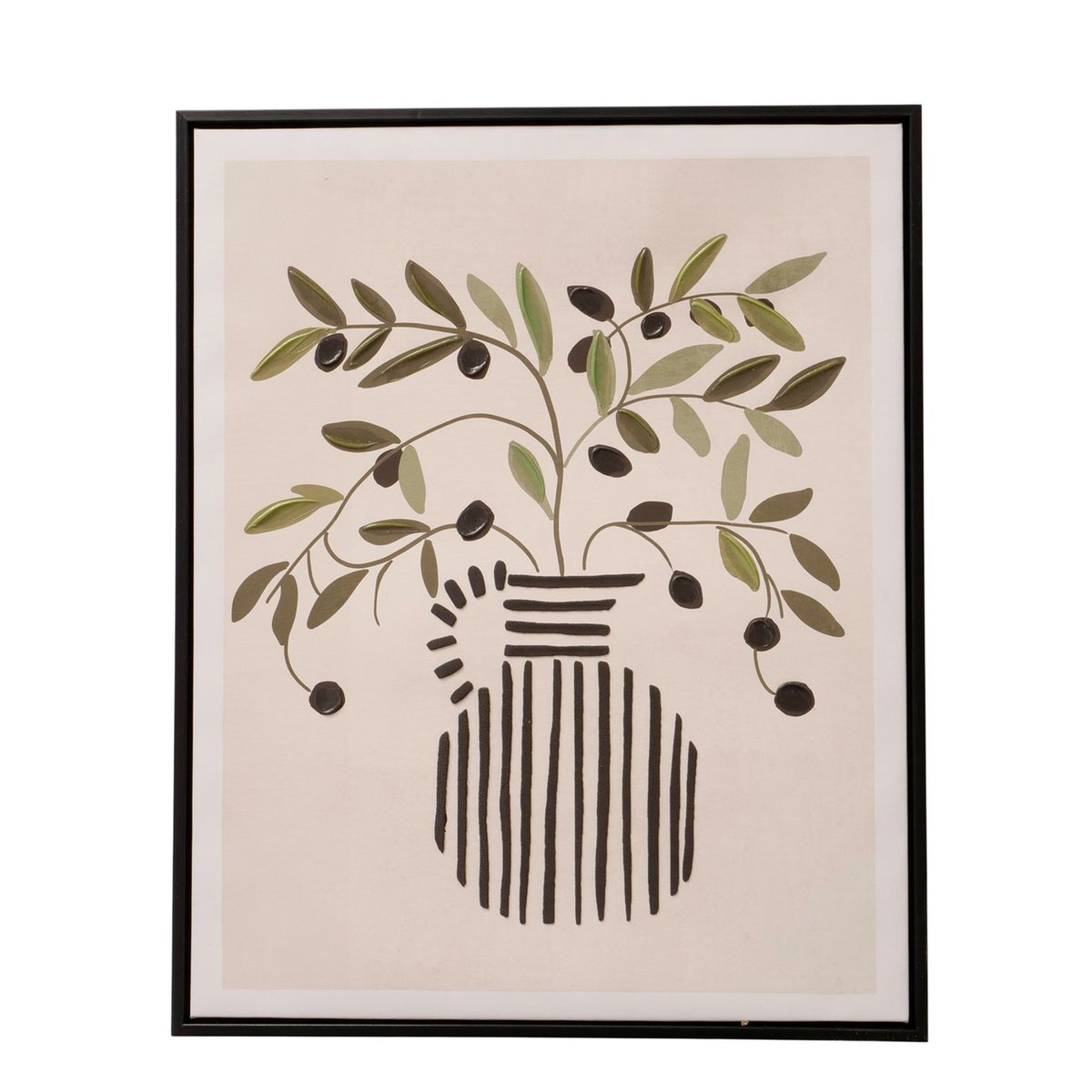 Set de 2 tableaux sur toile bouquet de fleurs 42x4x52cm multicolore, WADIGA