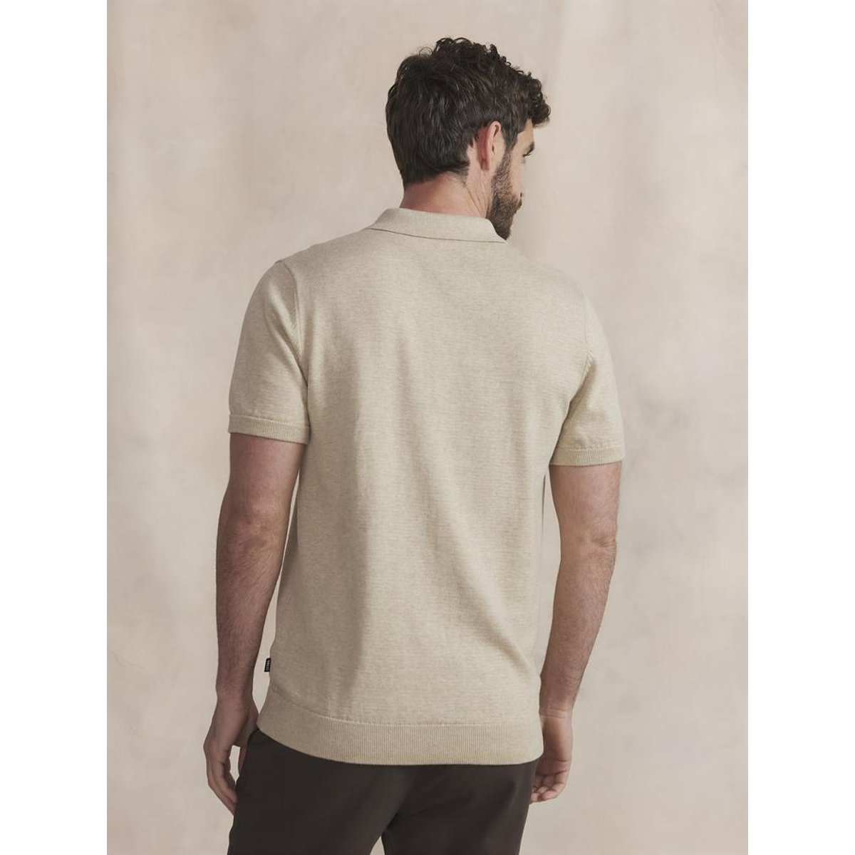 Polo manches courtes ARIONPOL beige, TBS