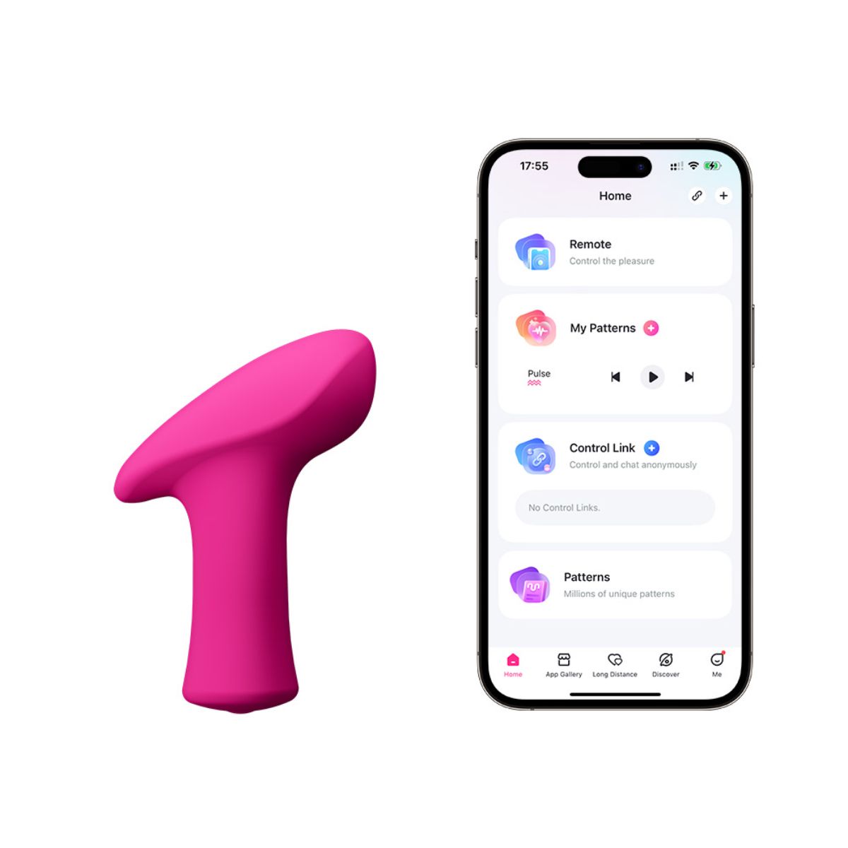 Vibromasseur mini AMBI rose, LOVENSE