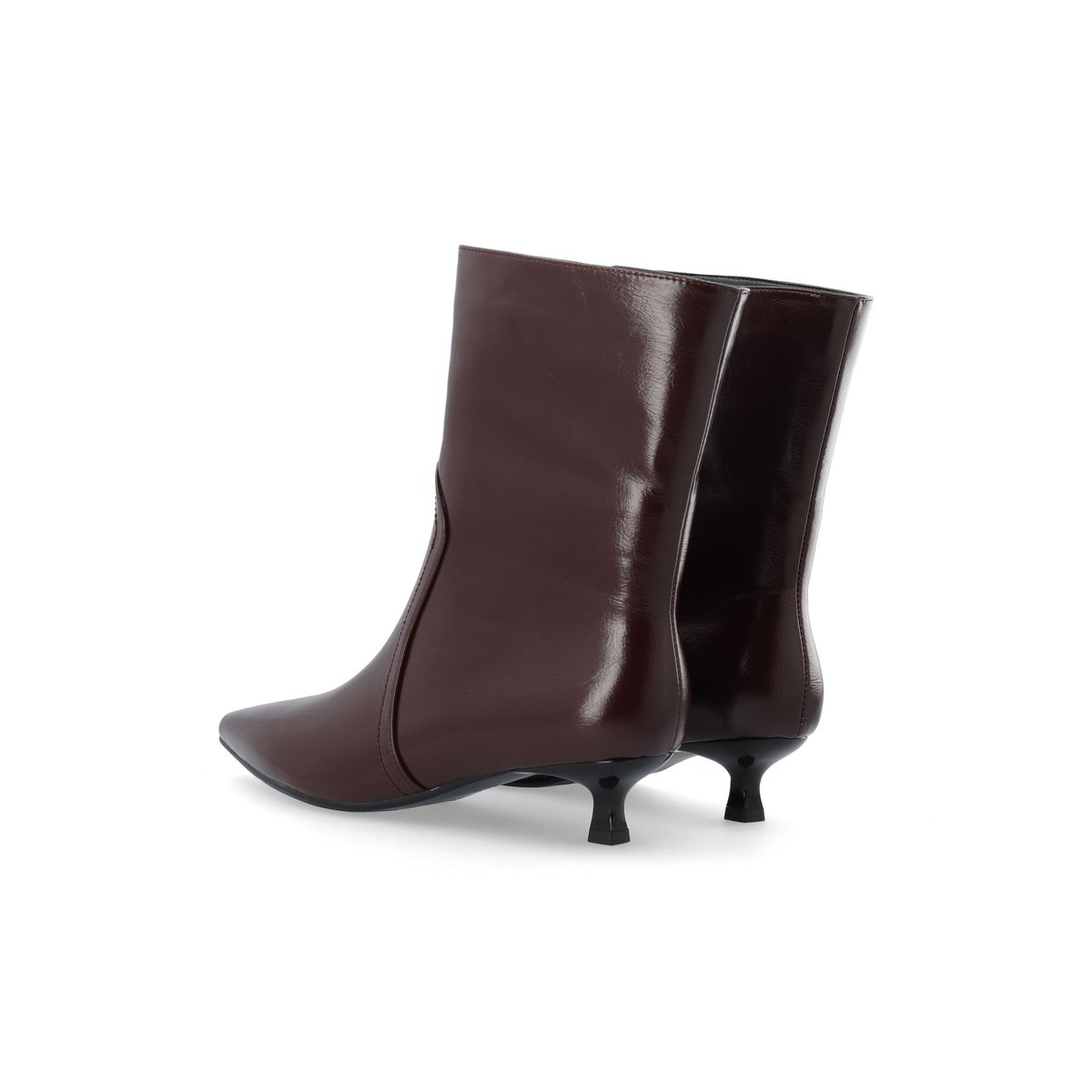 Bottes À Fermeture Éclair burgundy, BIANCO