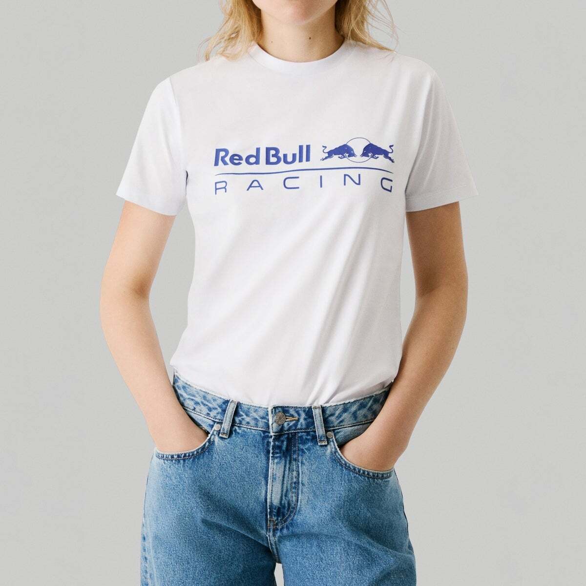 Red Bull Racing T-Shirt Avec Logo Red Bull Racing blanc, PEPE JEANS