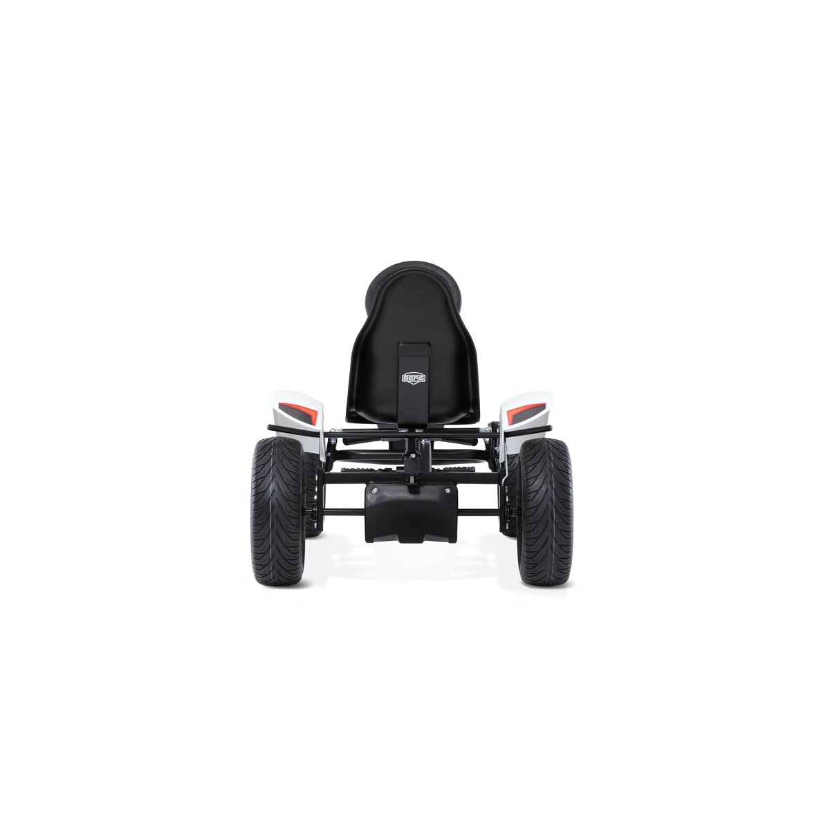 Kart à Pédales pour Enfants, 5+ Ans, XL Race GTS BFR-3 grey/white, BERG TOYS