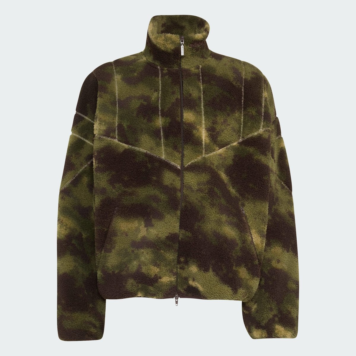 Veste De Survêtement Camouflage Polaire olive strata, adidas Originals