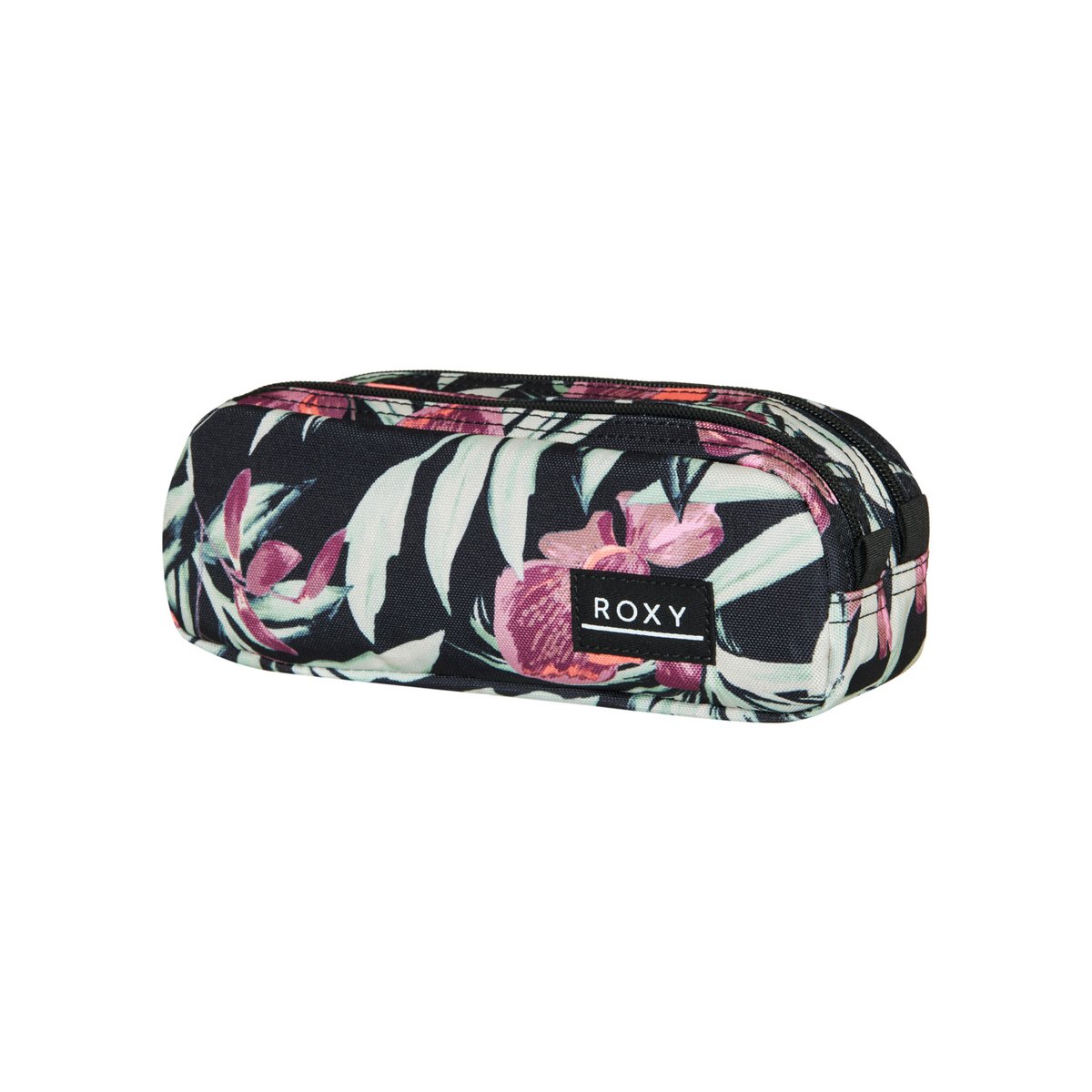 Trousse DA ROCK PRINTED. noir anthracite wind swept floral, ROXY