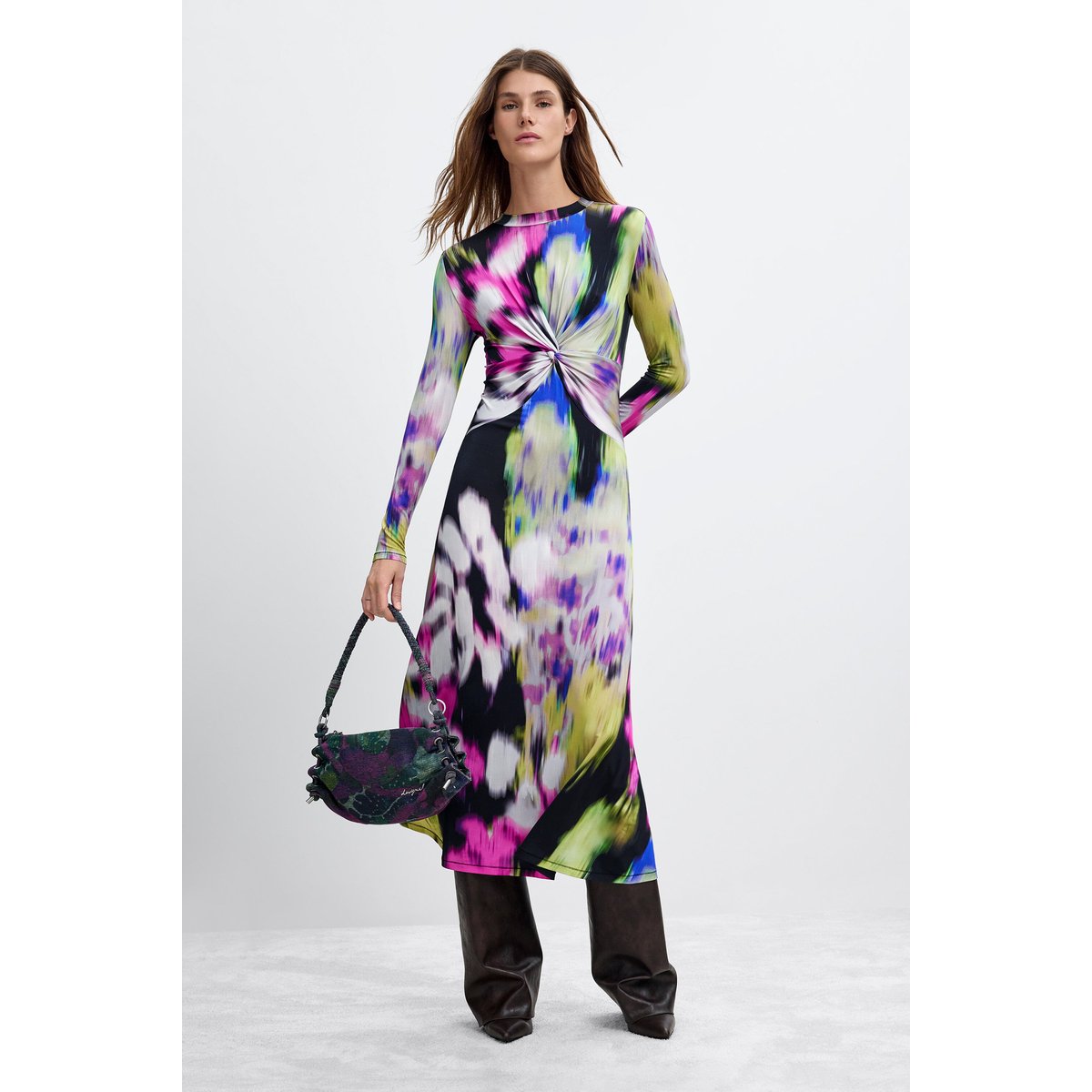 SAC MOYEN M. C. LACROIX rouge, DESIGUAL