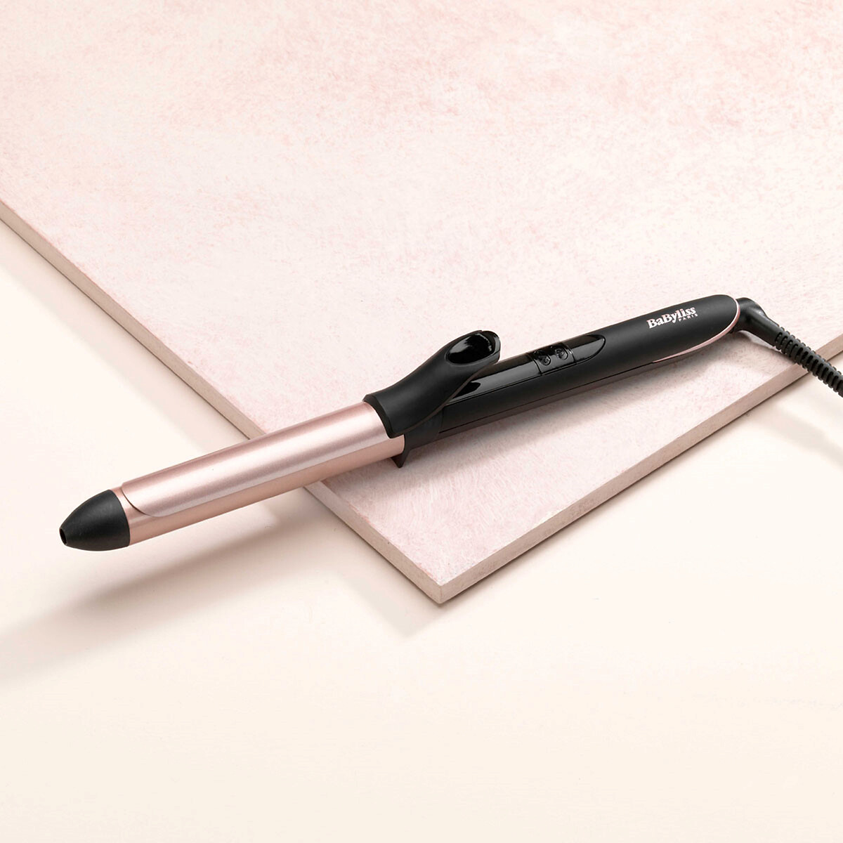 Modelador de caracóis 25mm Curling Tong preto/dourado, BABYLISS