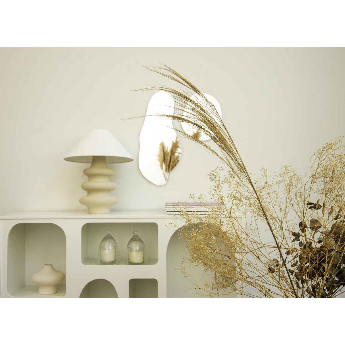 Ensemble de miroirs formes acryliques transparent, REALLY NICE THINGS