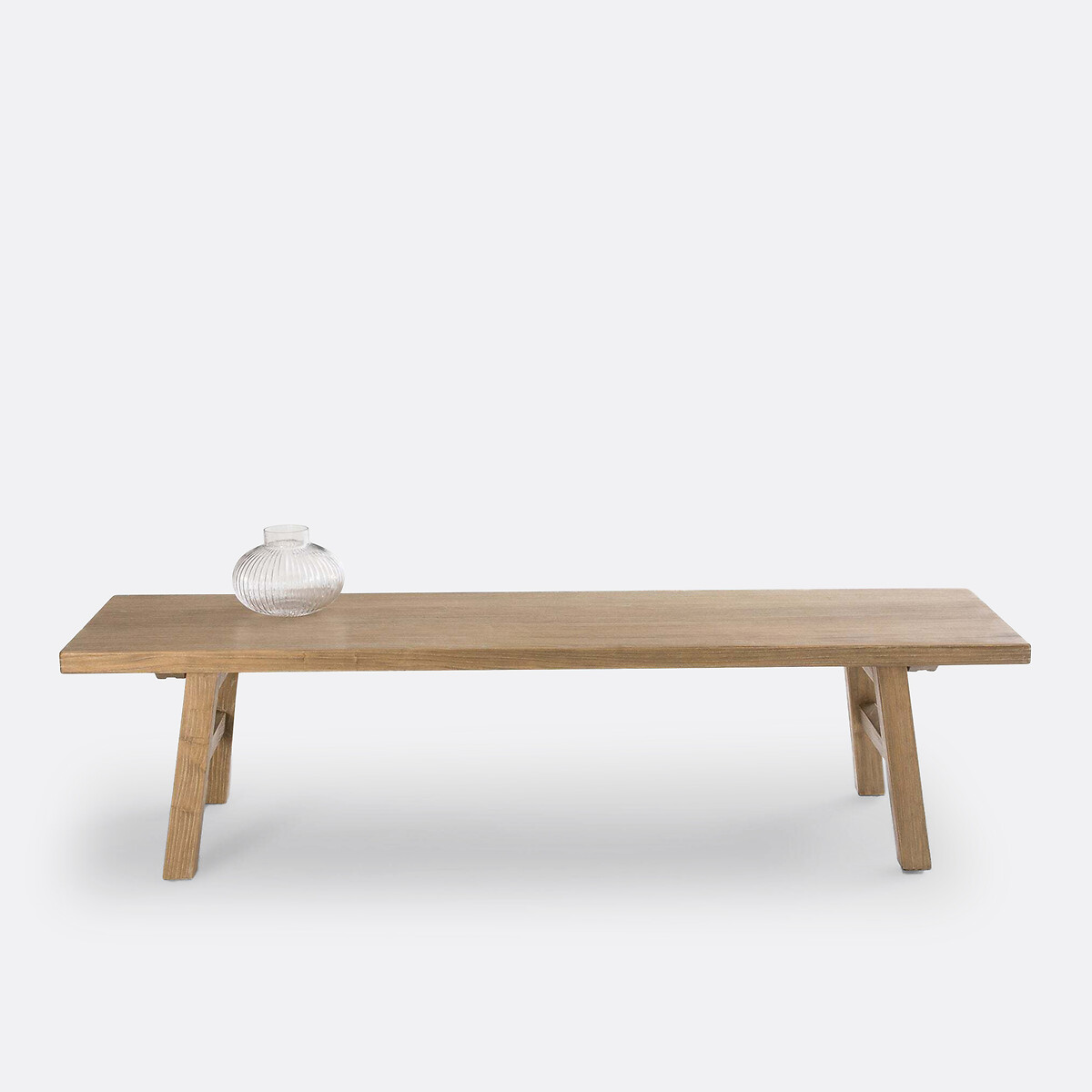 Mesa de centro de olmo macizo, Asayo natural, LA REDOUTE INTERIEURS