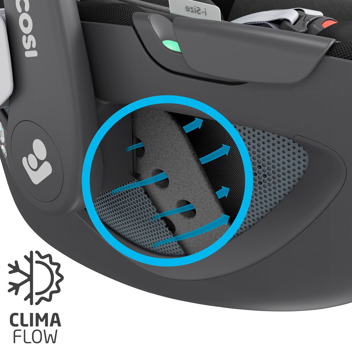 Siège auto bébé Pebble 360 i-Size - 360° noir essentiel, MAXI COSI