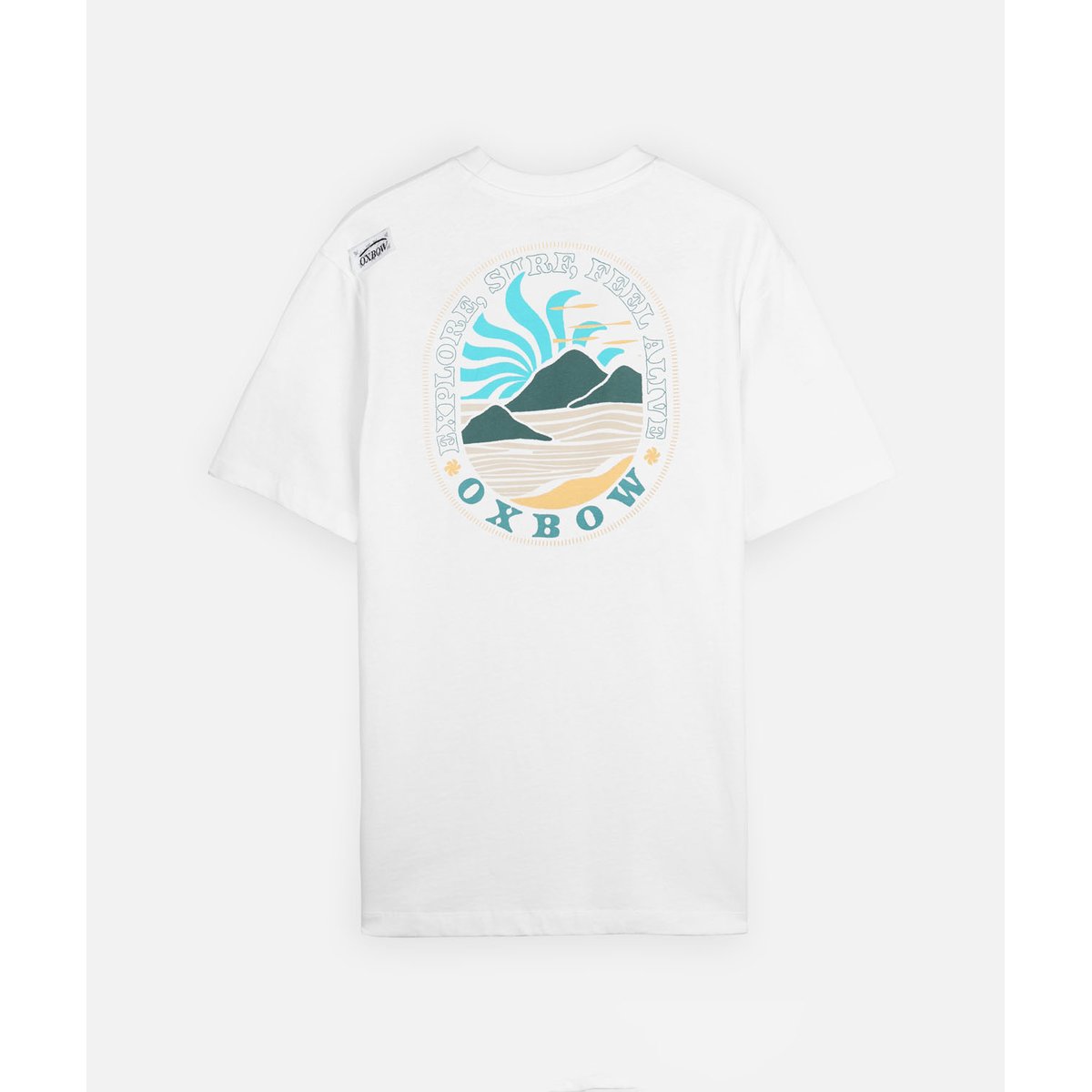 Tee-shirt manches courtes UNFADING white, OXBOW
