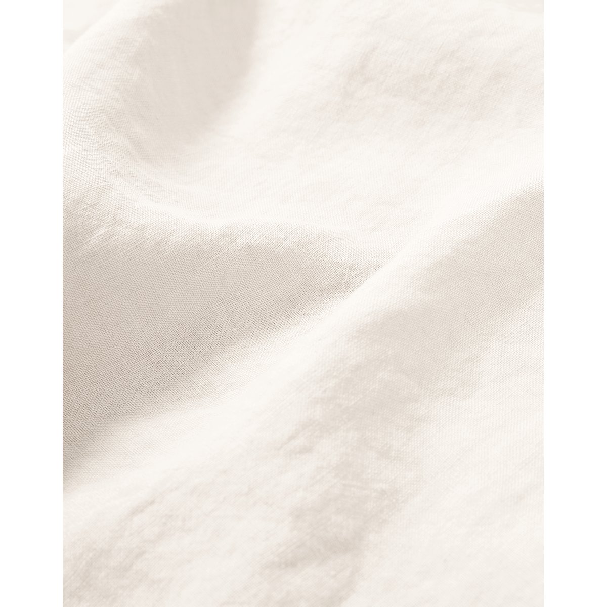 Housse de couette enfant en lin français et coton bio lavés L1N0 off white, NOBODINOZ