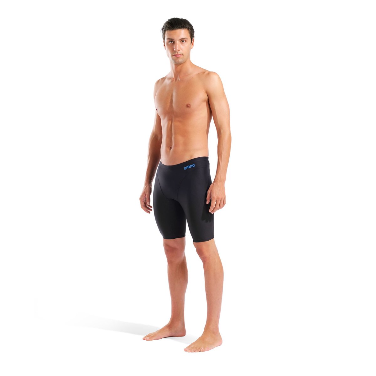 Jammer de bain arena Performance Hyperflow Solid pour hommes black-blue cosmo, ARENA
