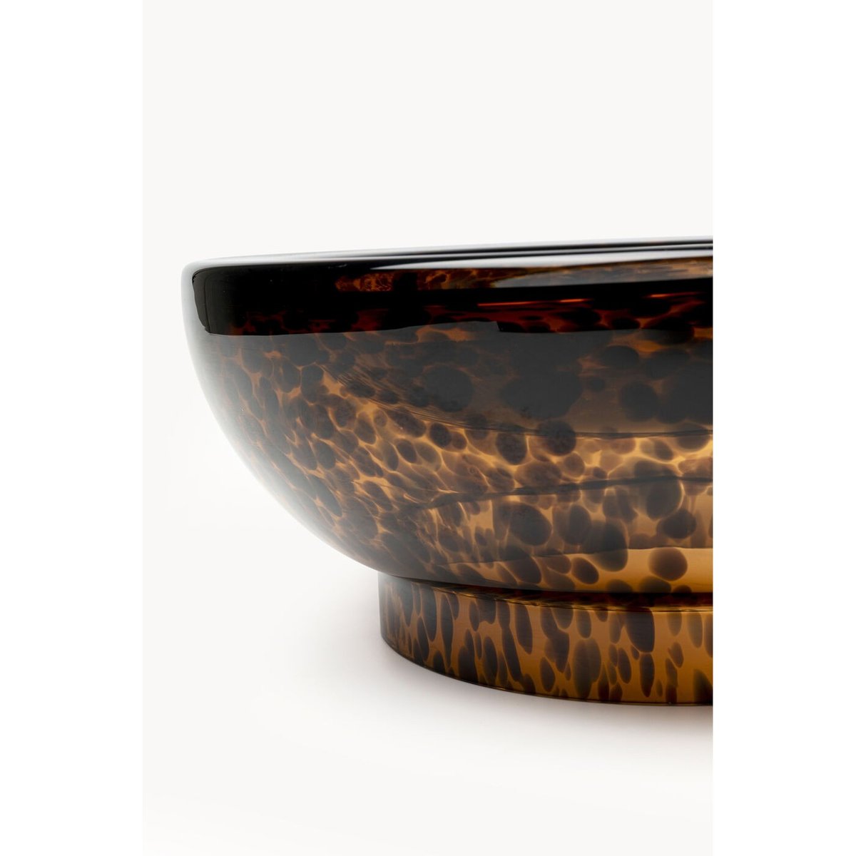 Coupe en verre, CARAMEL marron, KARE DESIGN