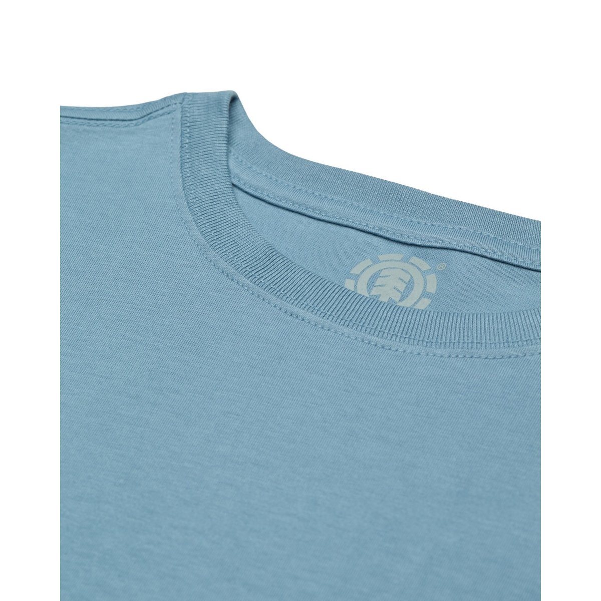 T-Shirt manches courtes MARSHMALLO bleu faded denim, ELEMENT