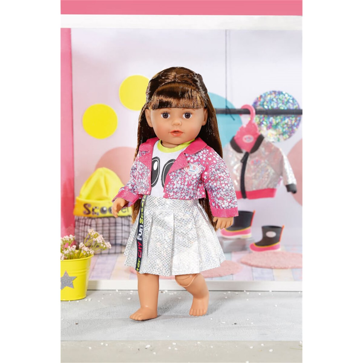 Baby born Tenue de ville 43cm multicolore, ZAPF CREATION
