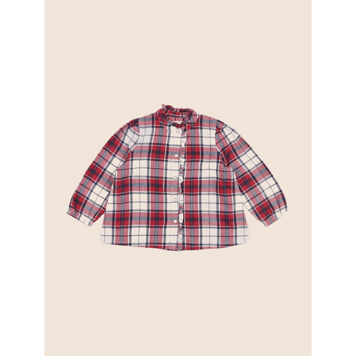 Blouse - Très bon état rouge, MONOPRIX