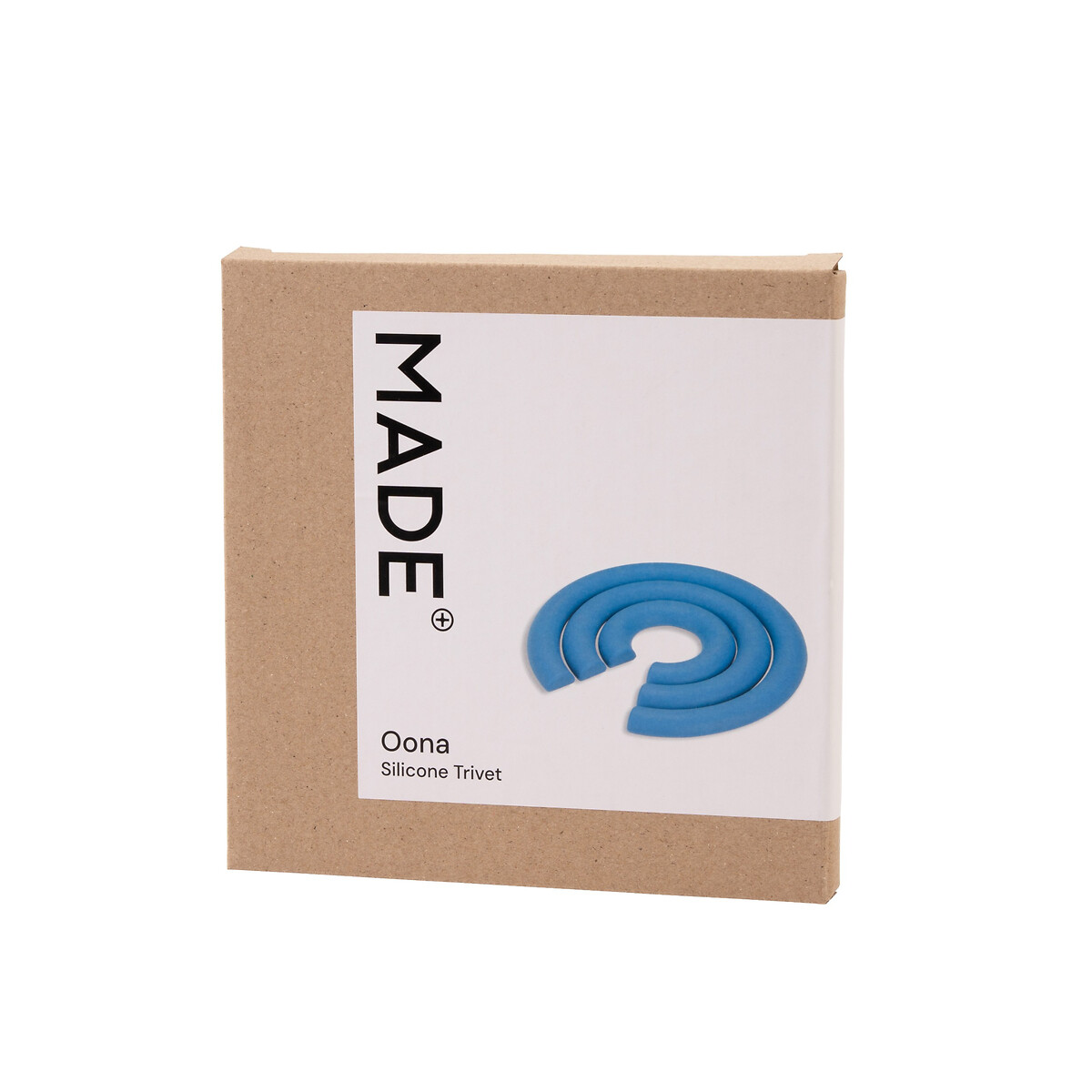 MADE.COM Oona Silicone Trivet blue, MADE