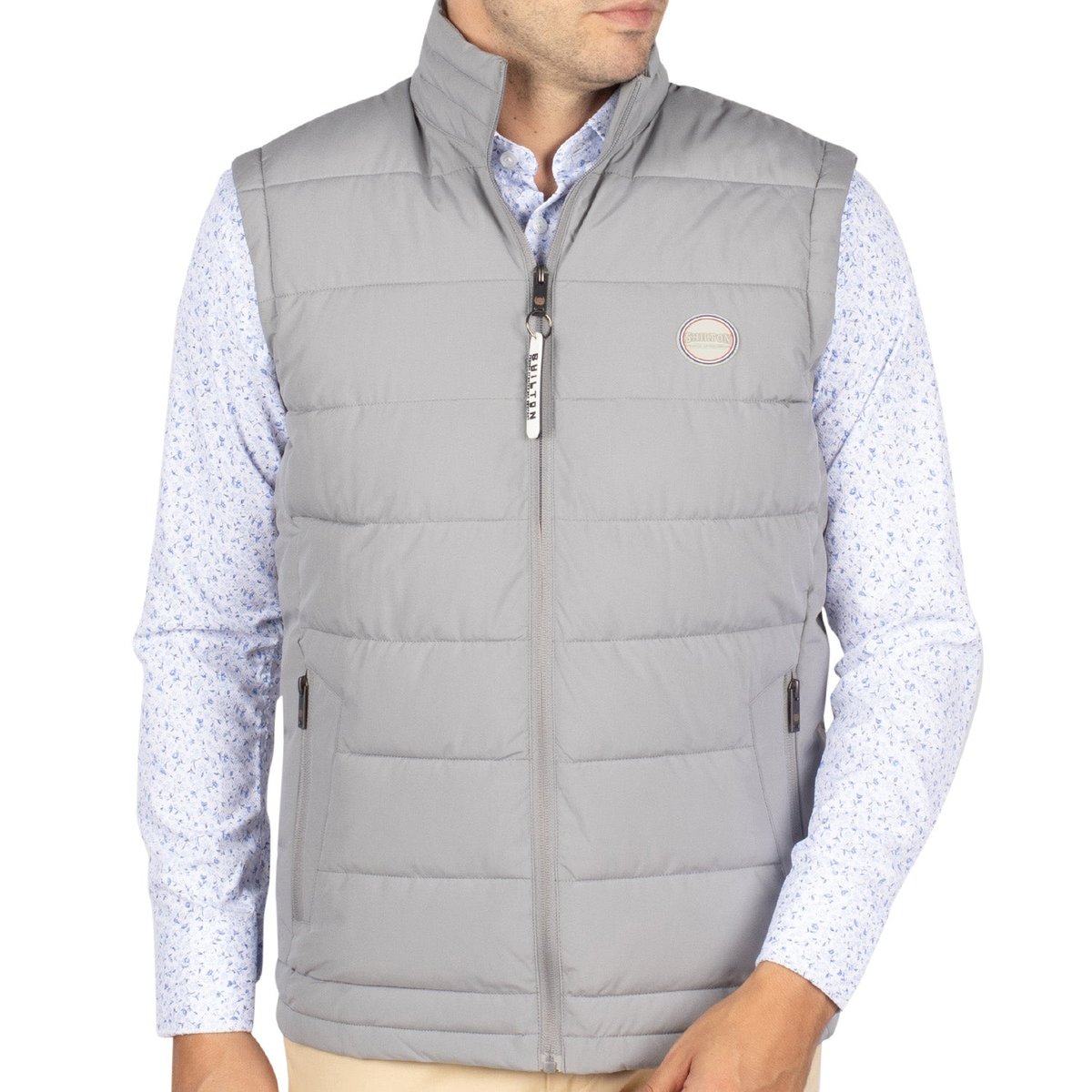 Doudoune sans manches gris, SHILTON