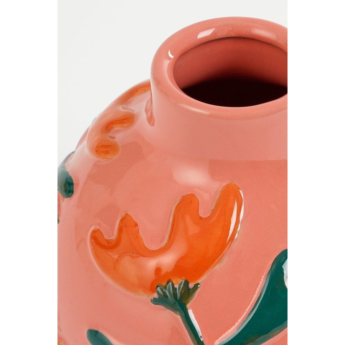 Vase fleuri AVA rose, MICA DECORATIONS