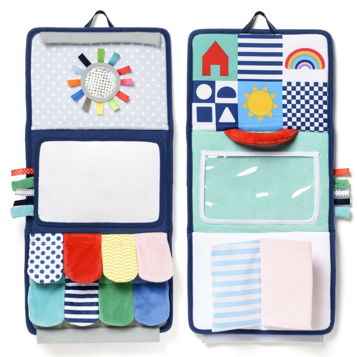 Miroir multi-activités pliable blanc, OXYBUL 