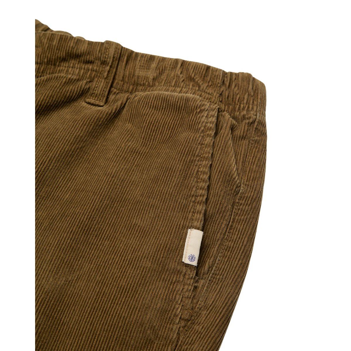 Pantalon en velours REGULAR COMFORT marron sepia, ELEMENT