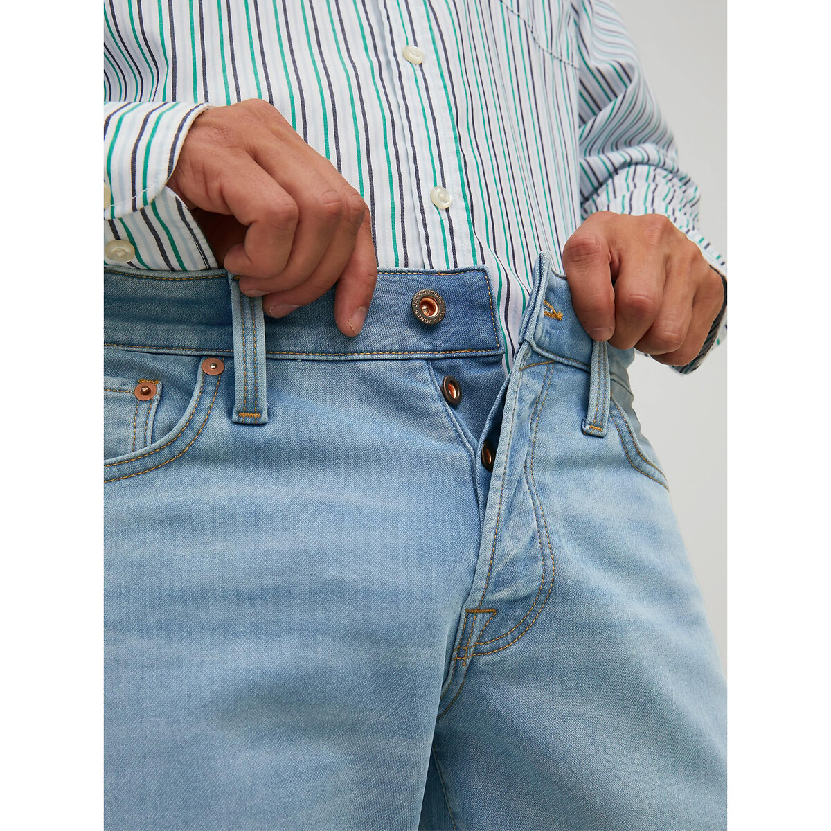 Jean slim Glenn bleu jean, JACK & JONES