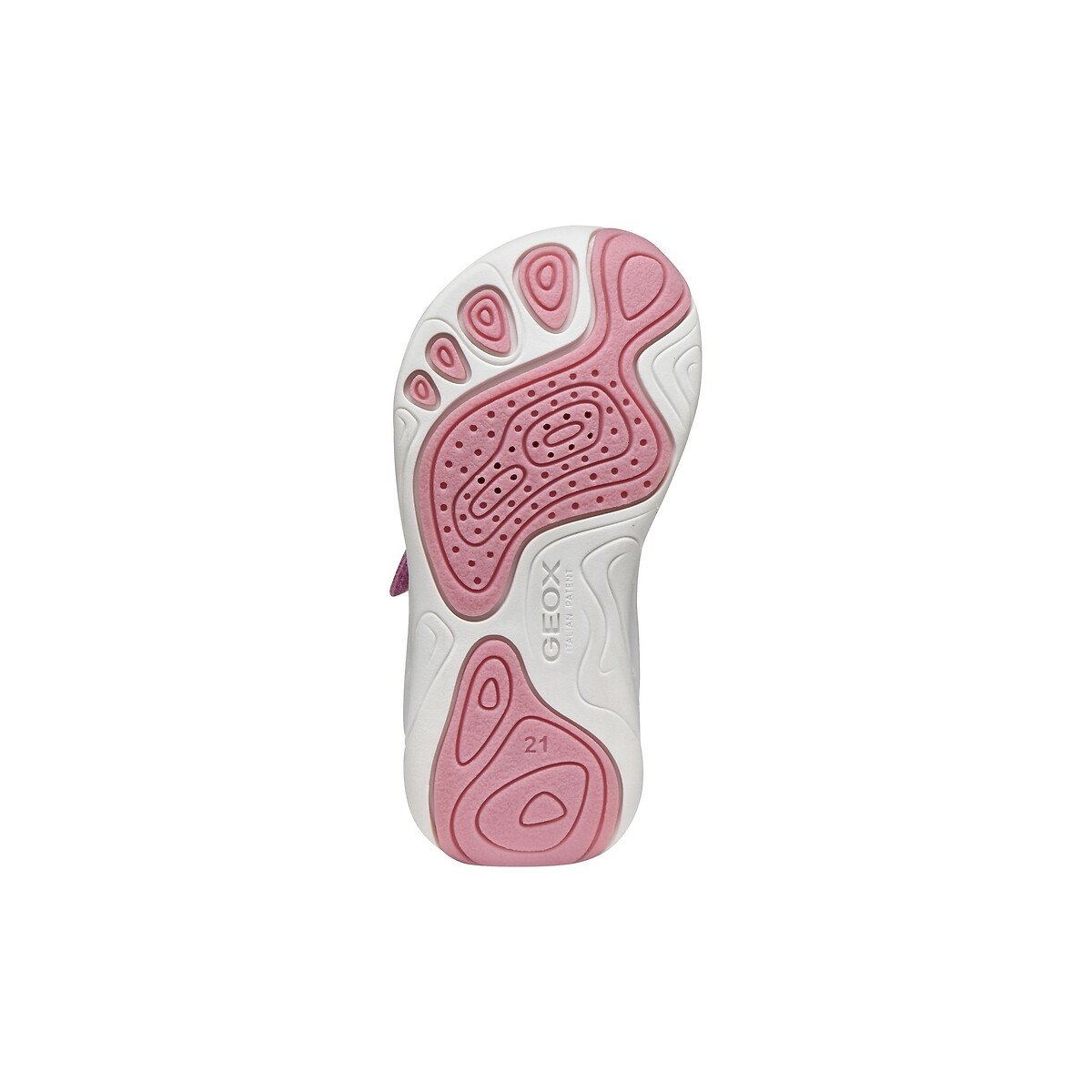Baskets respirantes, FOOT-RUN rose, GEOX