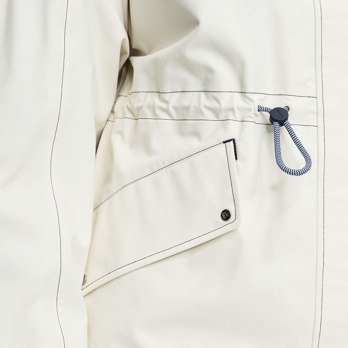 Parka courte à taille réglable MTD® ecru, AIGLE